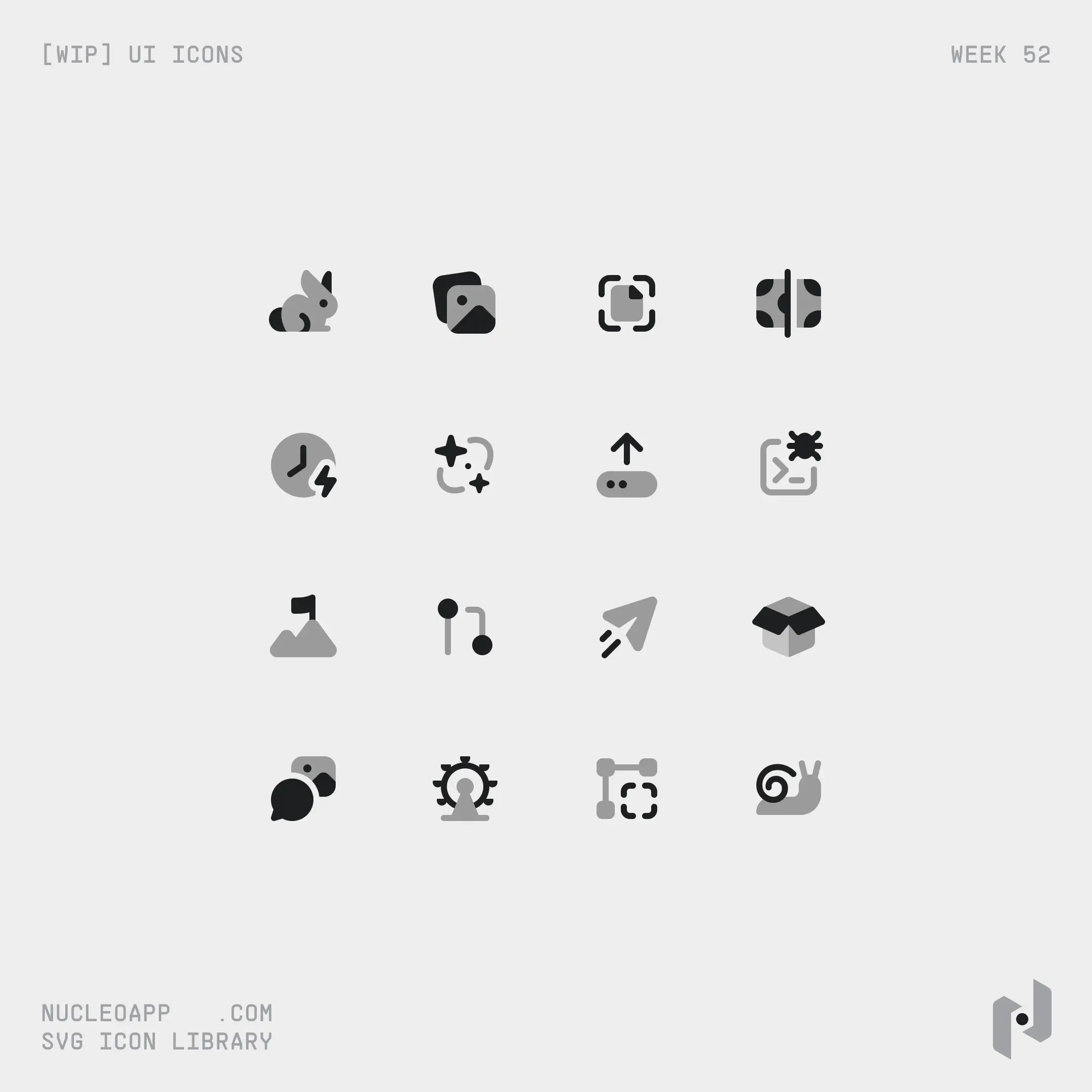 Nucleo UI Icons preview