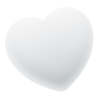 a floating heart decorative icon