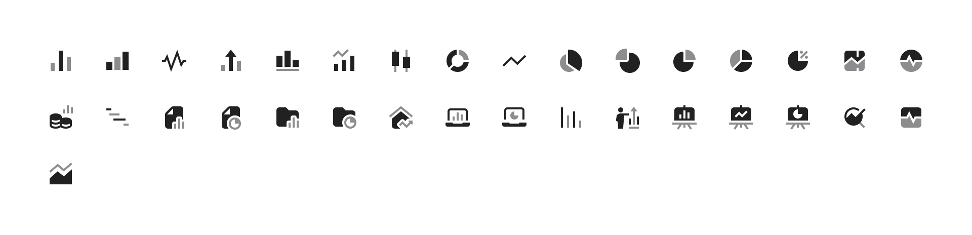 Charts Icons