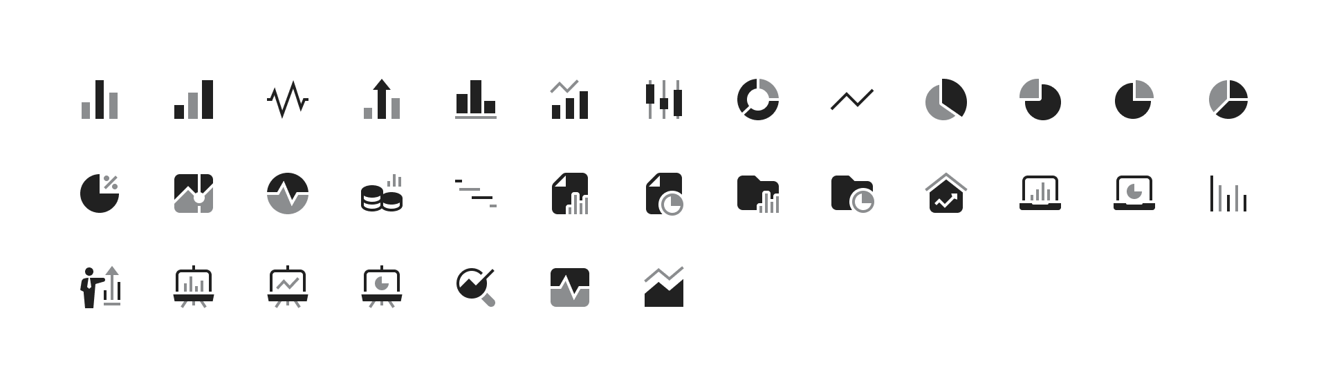 Charts Icons