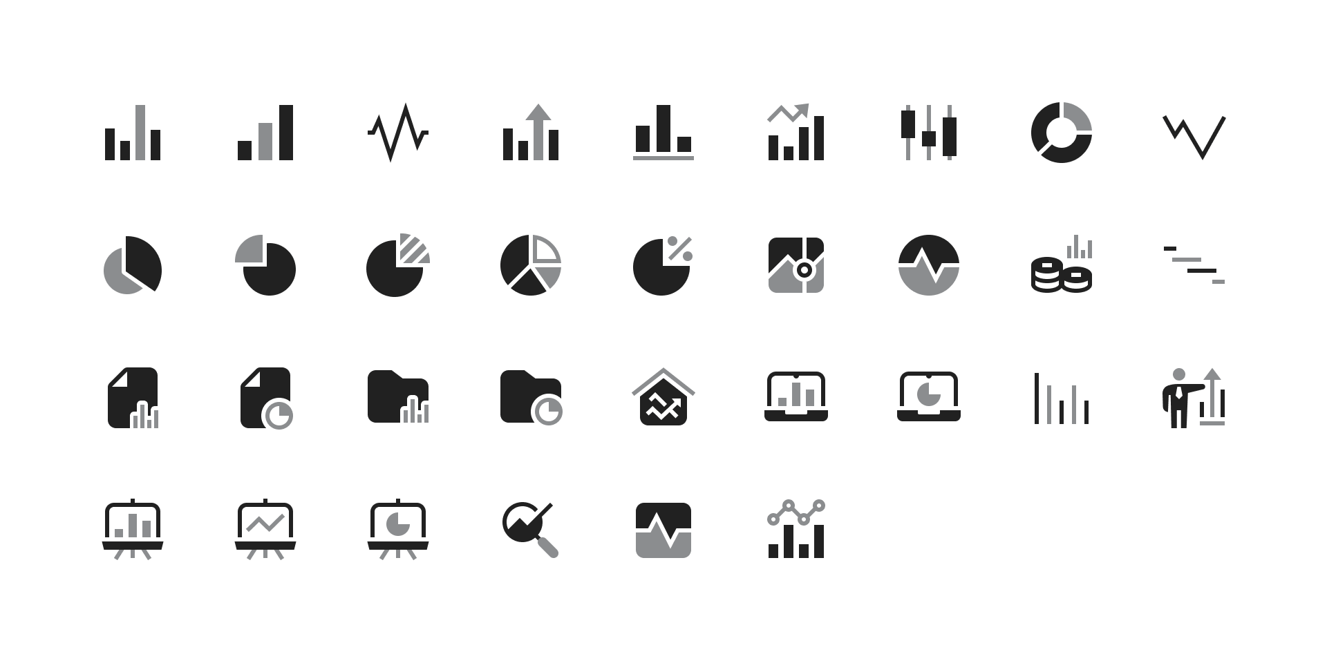 Charts Icons