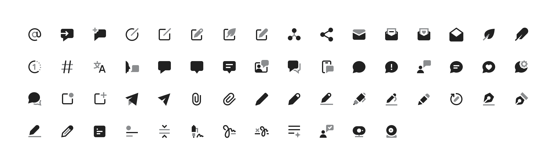 Charts Icons