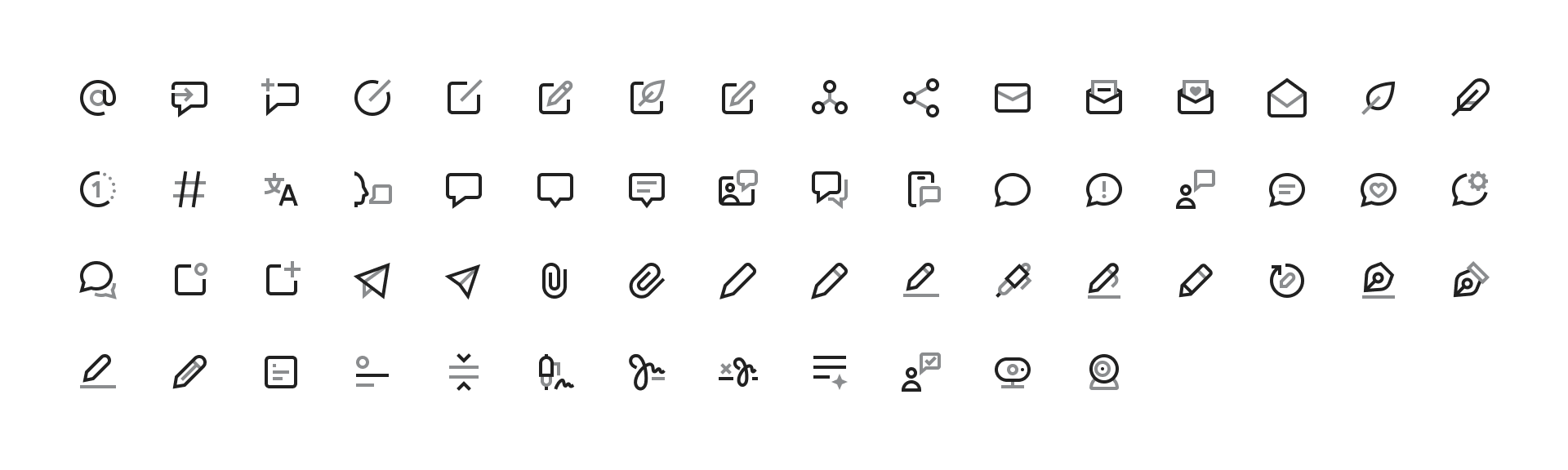 Charts Icons