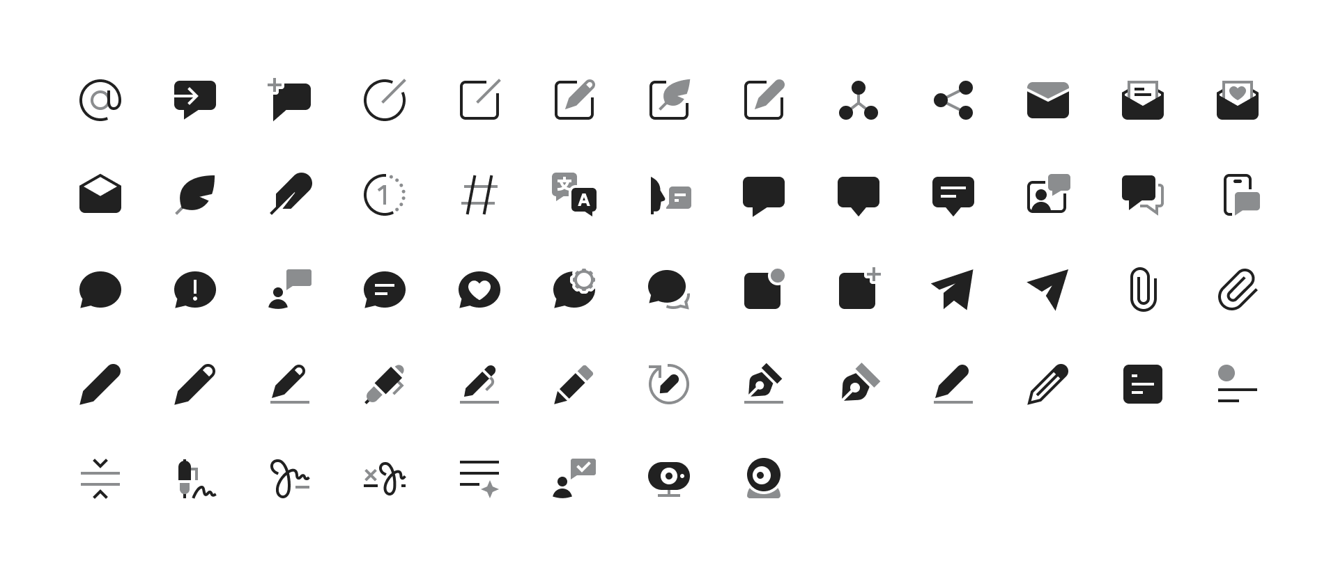 Charts Icons