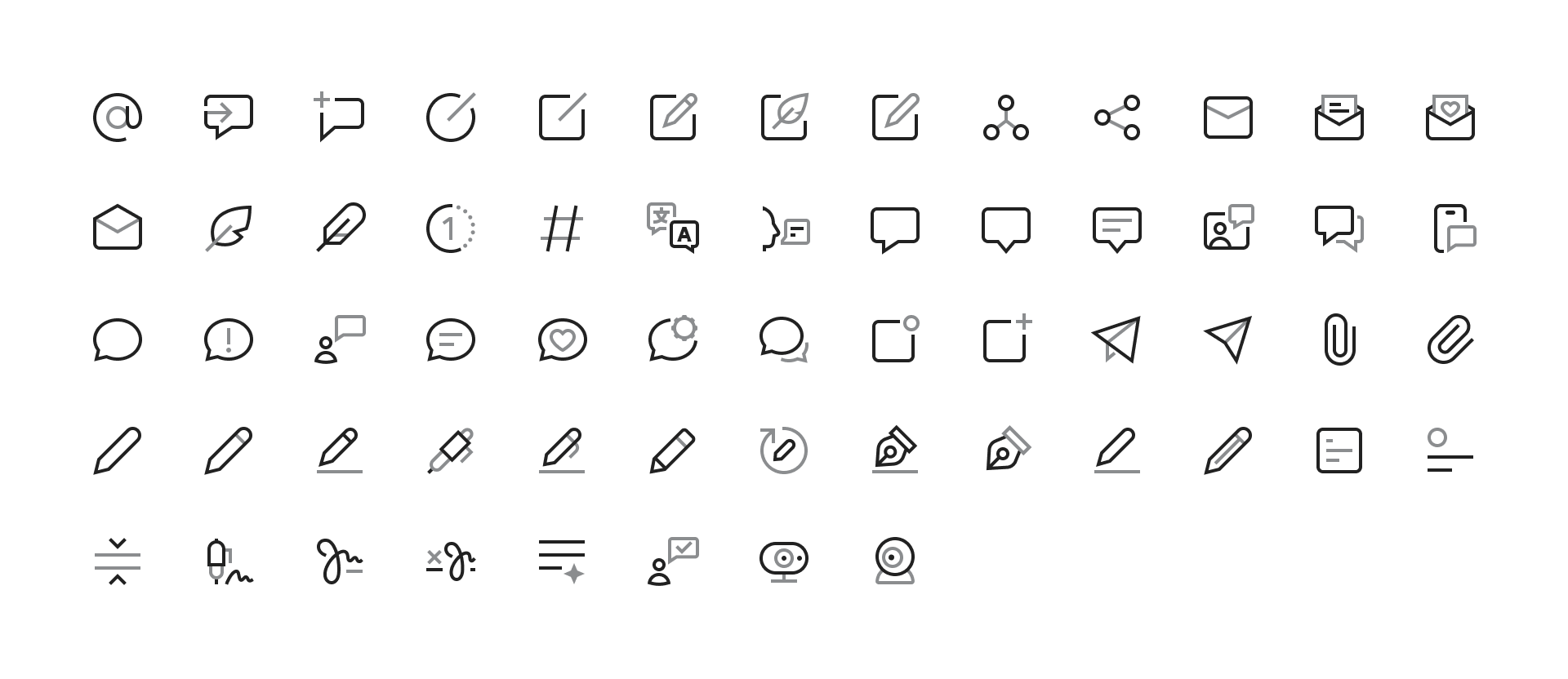 Charts Icons