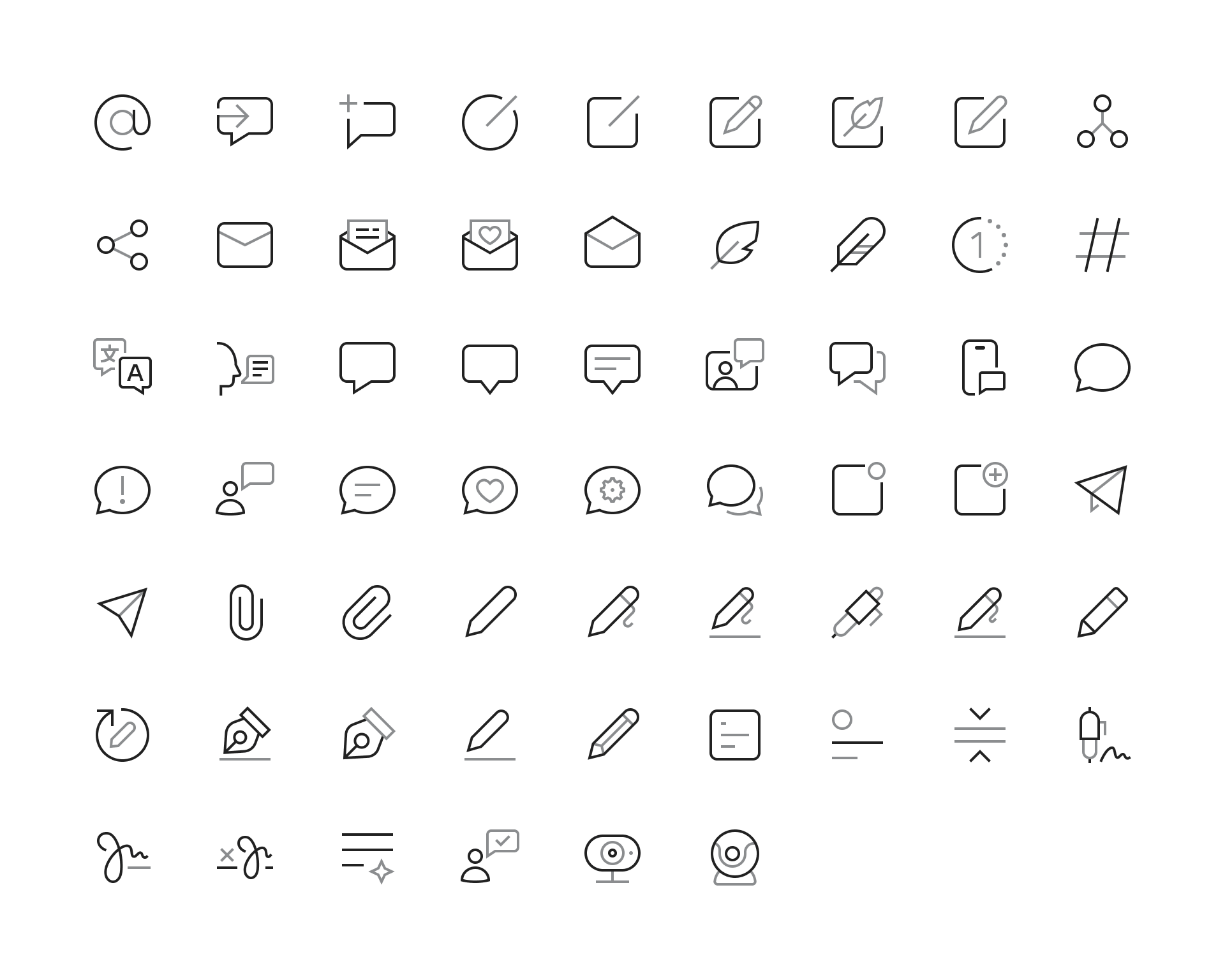 Charts Icons