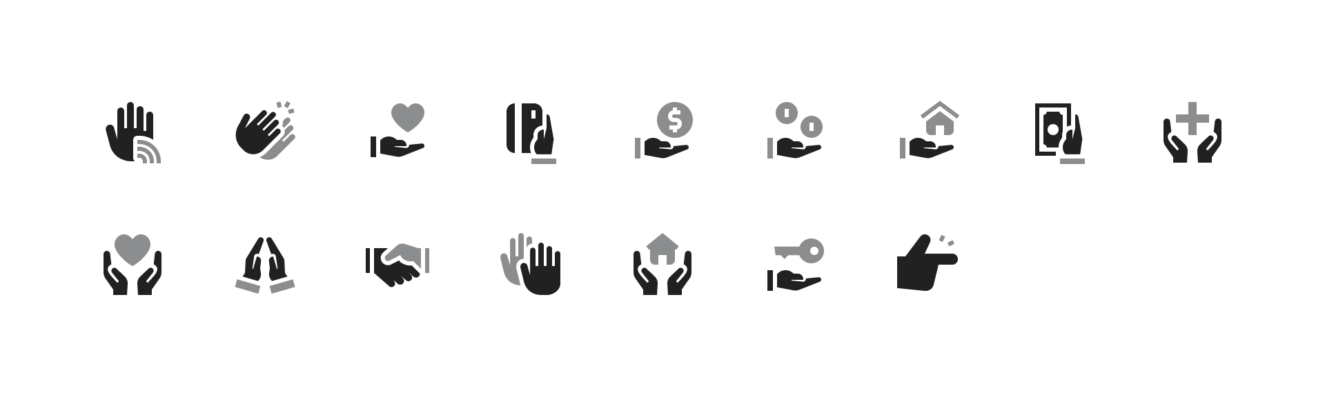 Hands Icons