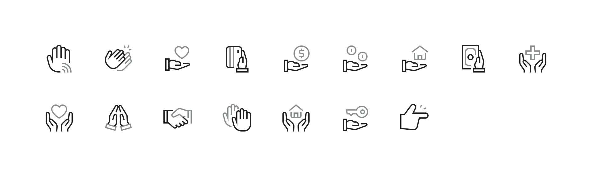 Hands Icons
