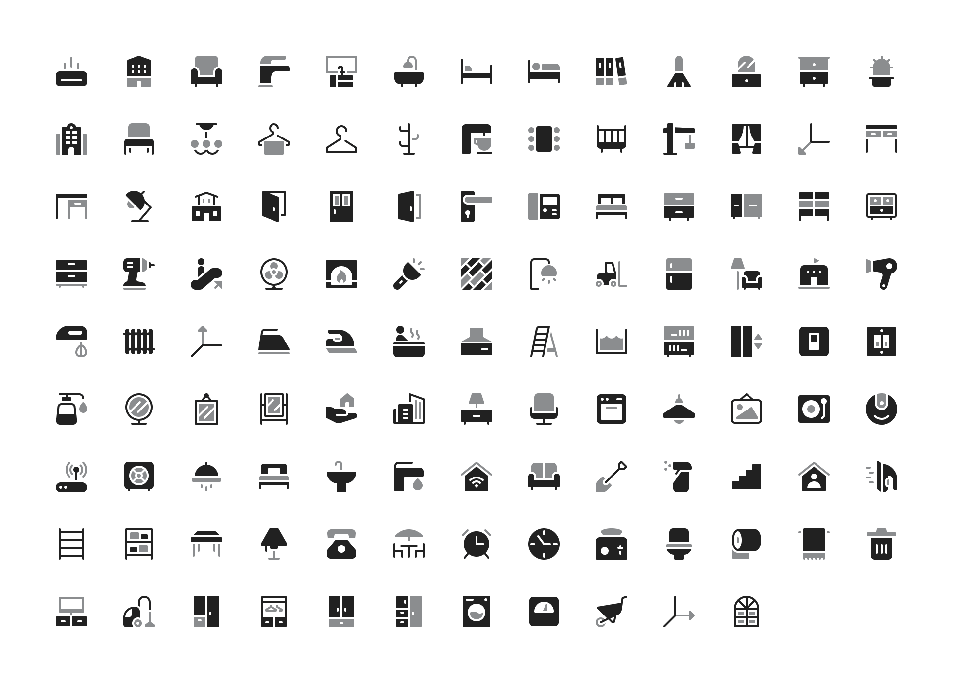 Home and Buildings Icons