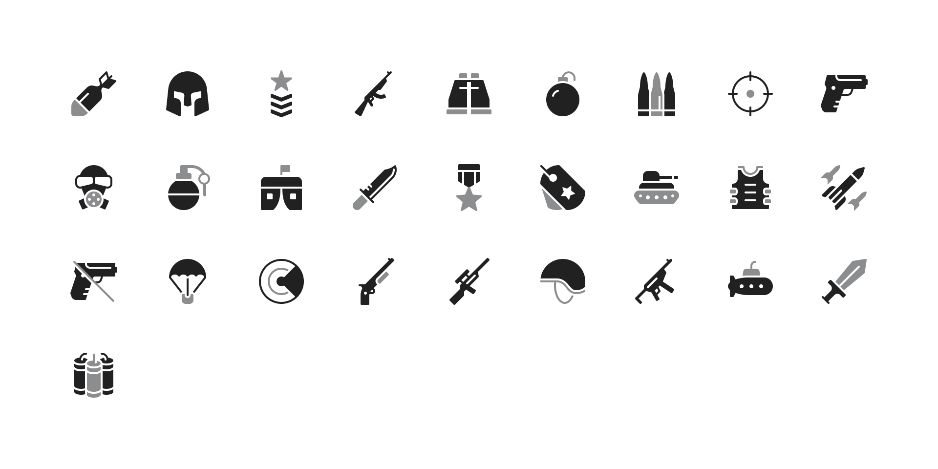 Military and War Icons