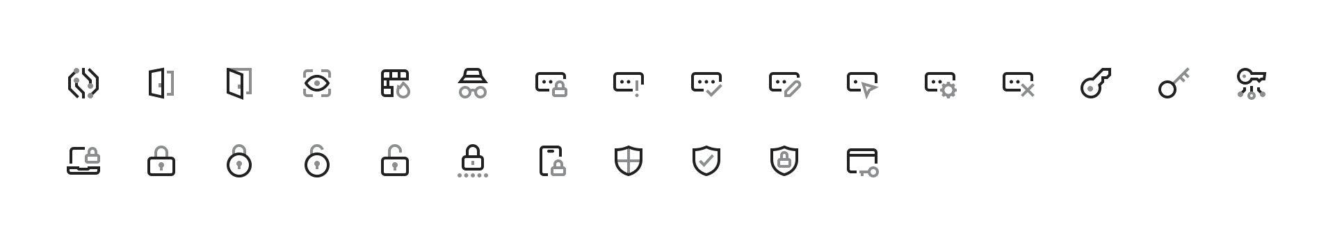 Security Icons