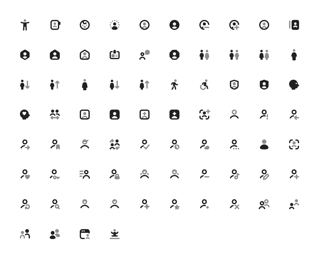 Users icons