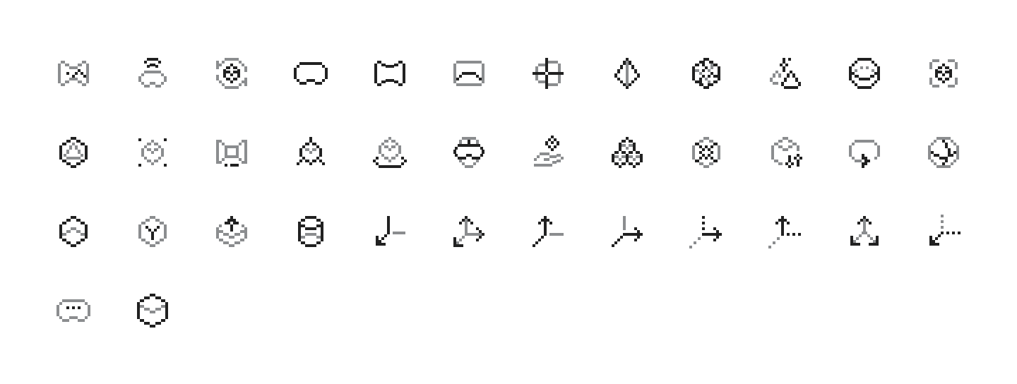 Augmented/Virtual Reality icons