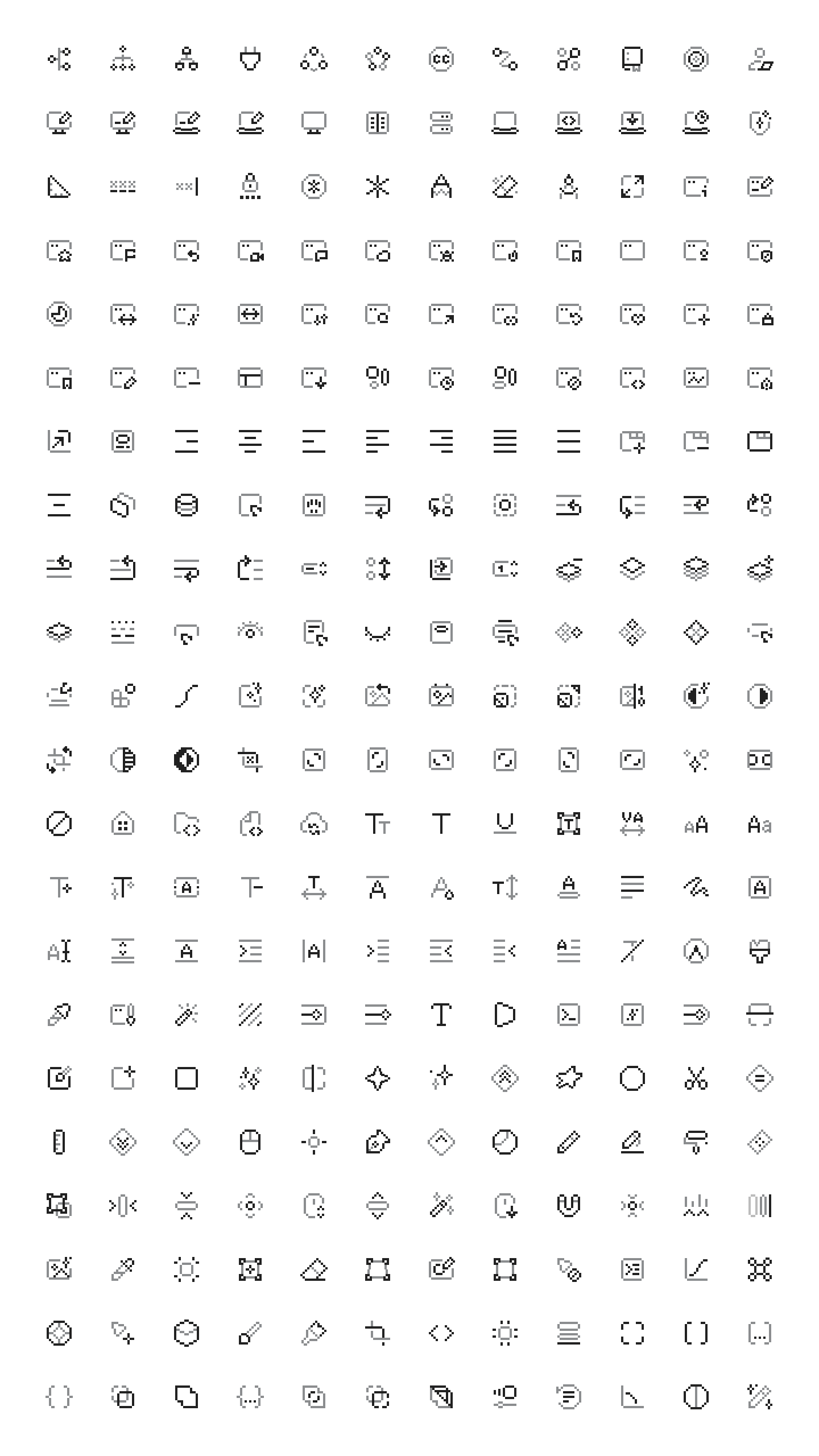 Design/Development icons