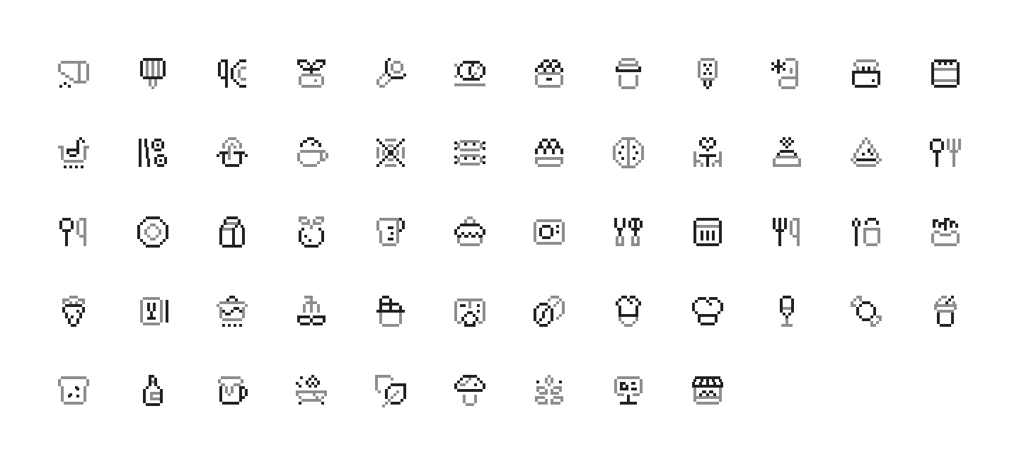 Food icons