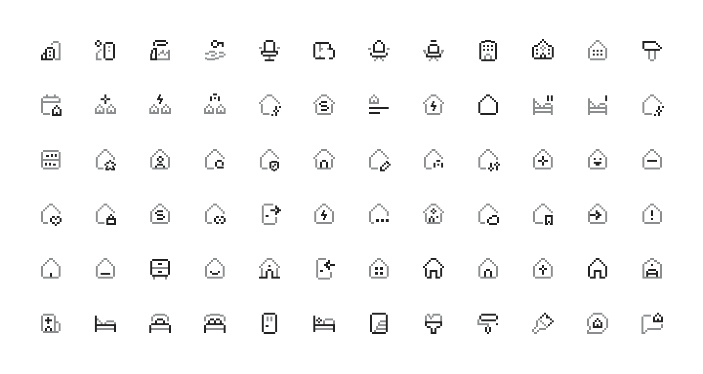 Home/Buildings icons