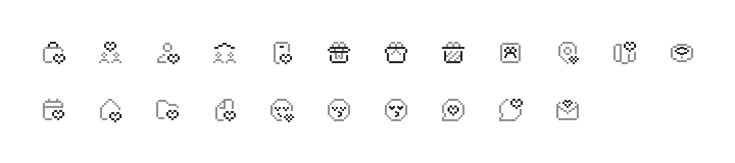 Love/Romance icons