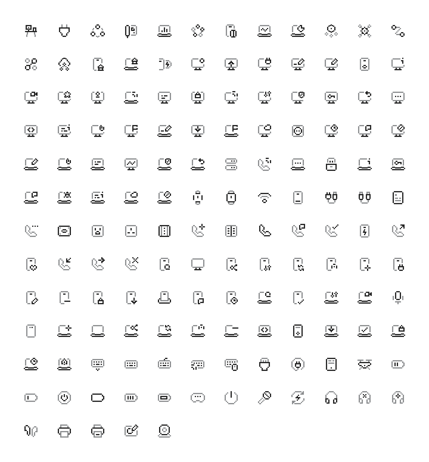 Technology/Devices icons