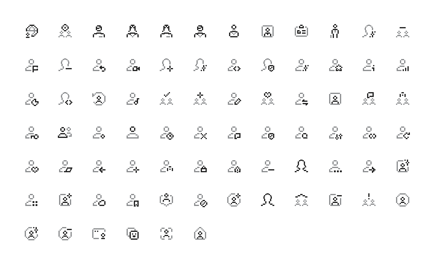 Users icons