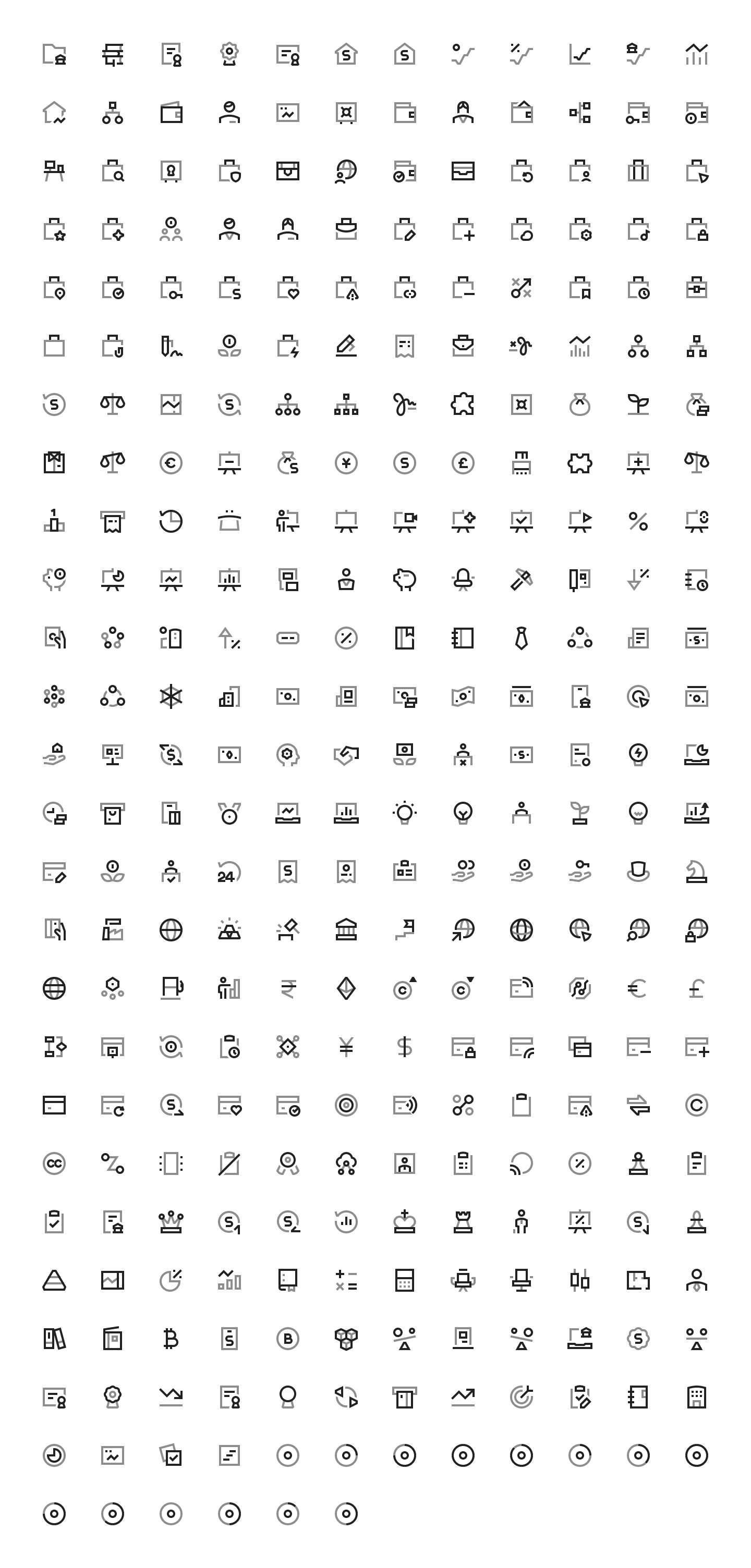 Business/Finance icons