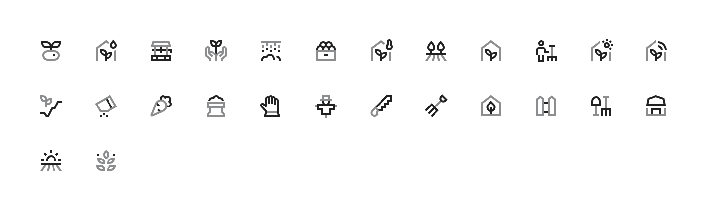 Farming & Gardening icons