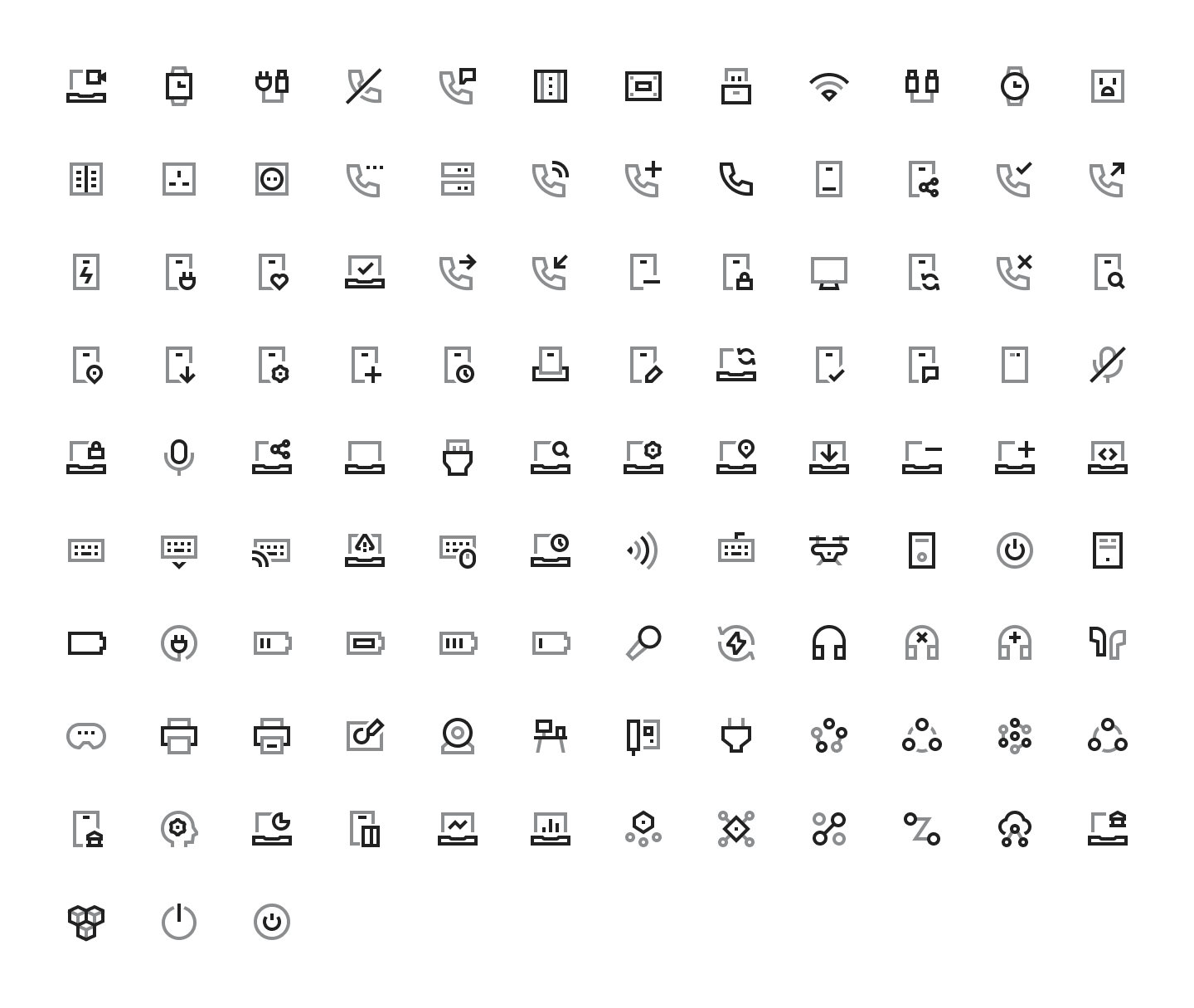 Technology/Devices icons